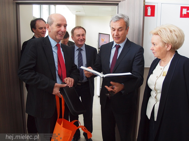 Minister Sportu Andrzej Biernat odwiedził Mielec