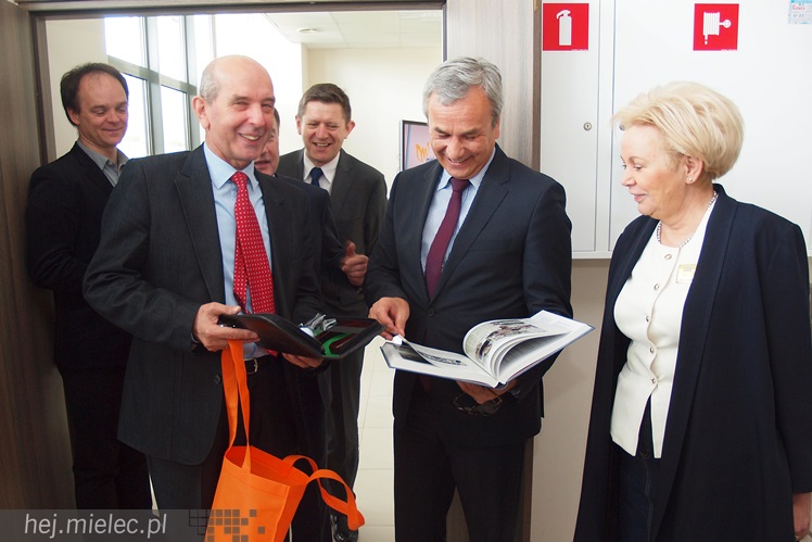 Minister Sportu Andrzej Biernat odwiedził Mielec