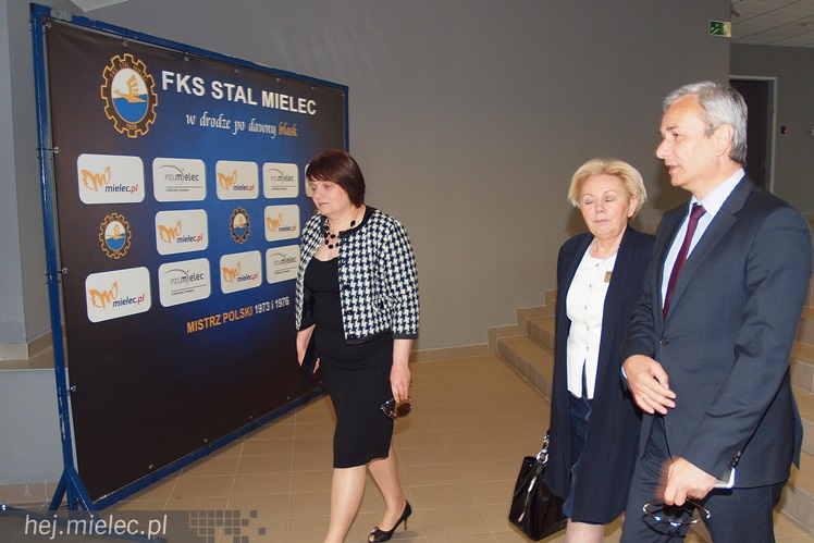 Minister Sportu Andrzej Biernat odwiedził Mielec