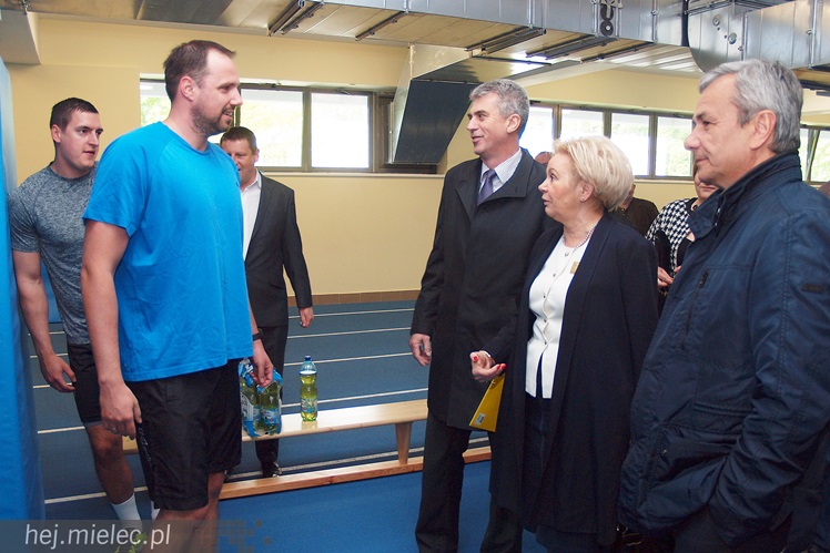 Minister Sportu Andrzej Biernat odwiedził Mielec
