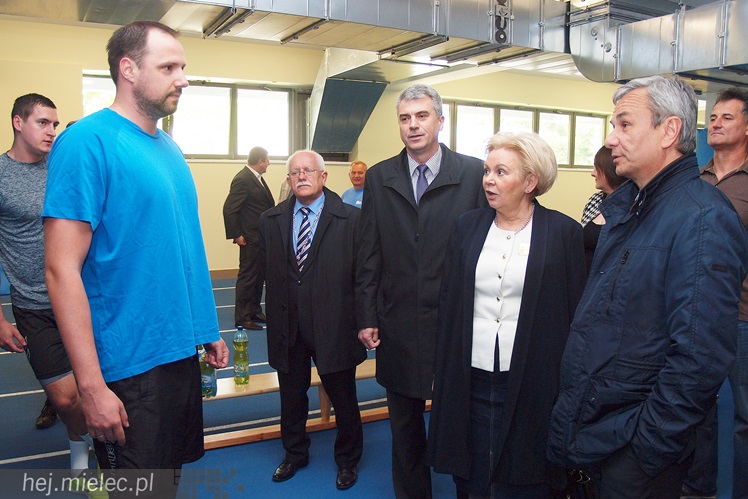Minister Sportu Andrzej Biernat odwiedził Mielec