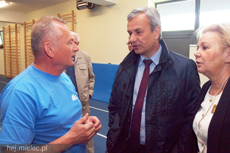 Minister Sportu Andrzej Biernat odwiedził Mielec