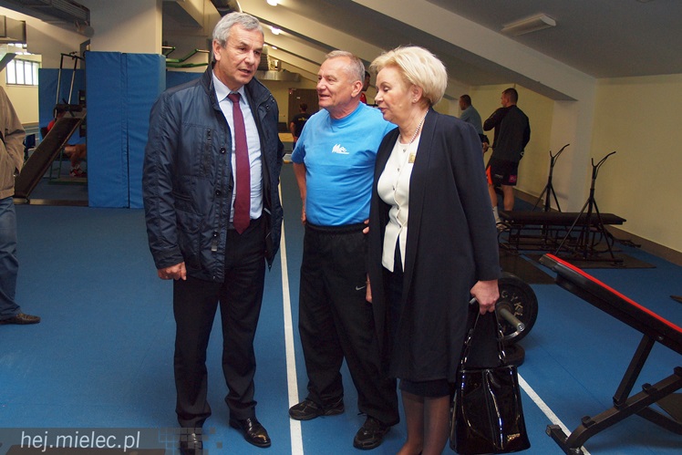 Minister Sportu Andrzej Biernat odwiedził Mielec