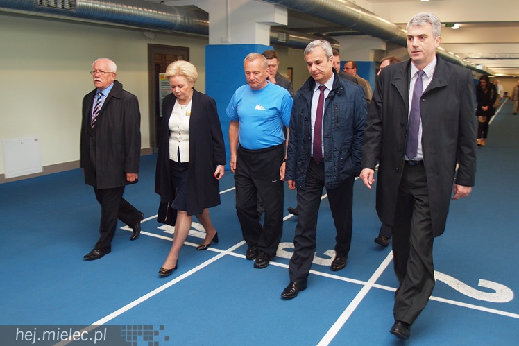 Minister Sportu Andrzej Biernat odwiedził Mielec