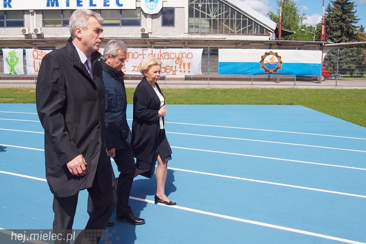 Minister Sportu Andrzej Biernat odwiedził Mielec
