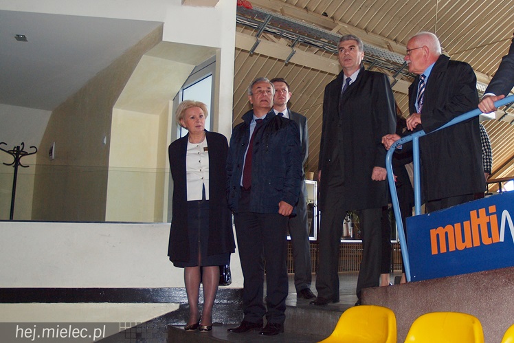 Minister Sportu Andrzej Biernat odwiedził Mielec