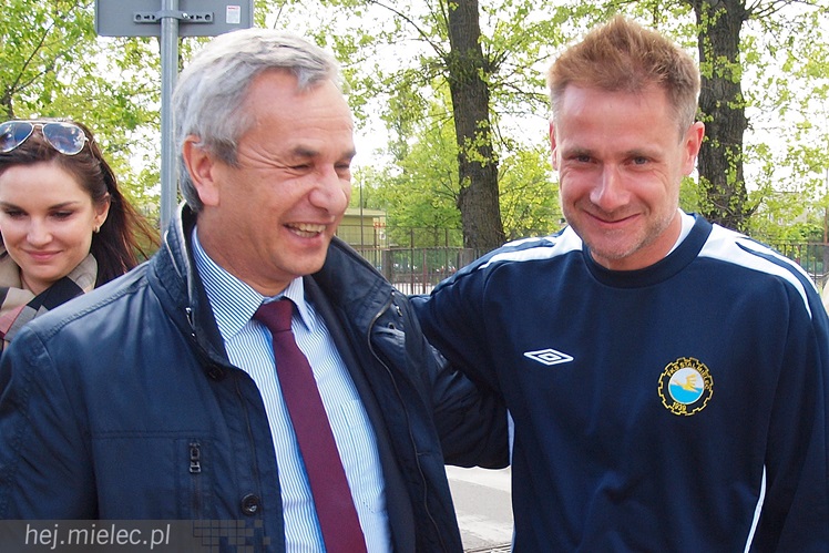 Minister Sportu Andrzej Biernat odwiedził Mielec