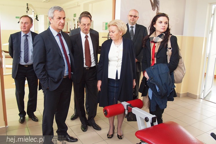 Minister Sportu Andrzej Biernat odwiedził Mielec