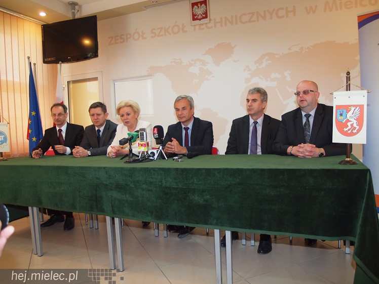 Minister Sportu Andrzej Biernat odwiedził Mielec