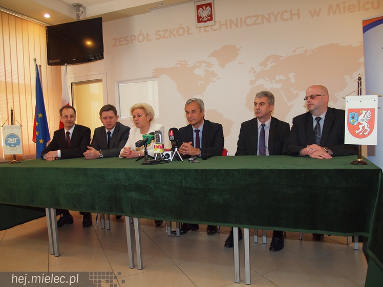 Minister Sportu Andrzej Biernat odwiedził Mielec