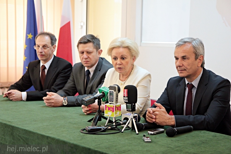 Minister Sportu Andrzej Biernat odwiedził Mielec