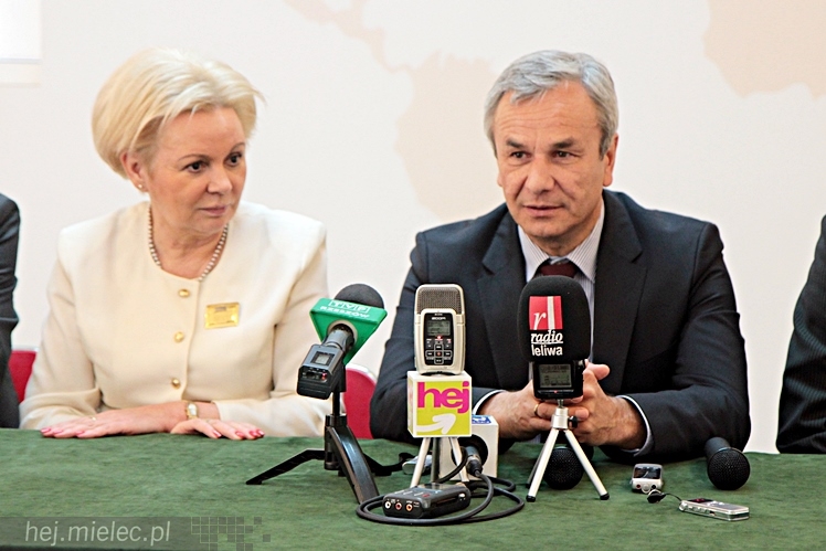 Minister Sportu Andrzej Biernat odwiedził Mielec
