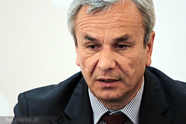 Minister Sportu Andrzej Biernat odwiedził Mielec