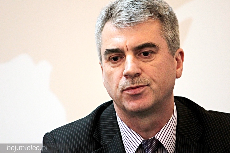 Minister Sportu Andrzej Biernat odwiedził Mielec