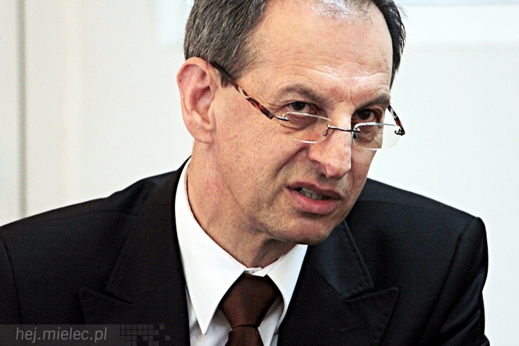 Minister Sportu Andrzej Biernat odwiedził Mielec