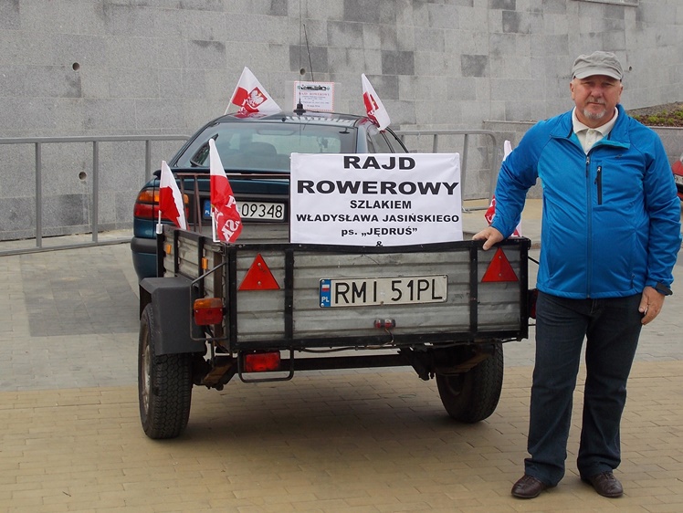 Rajd rowerowy ?Szlakiem oddziału partyzanckiego Jędrusie?