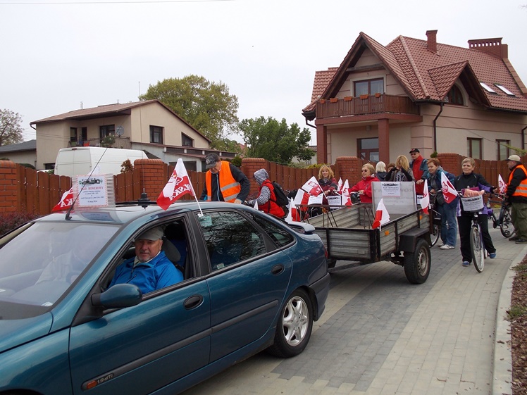 Rajd rowerowy ?Szlakiem oddziału partyzanckiego Jędrusie?