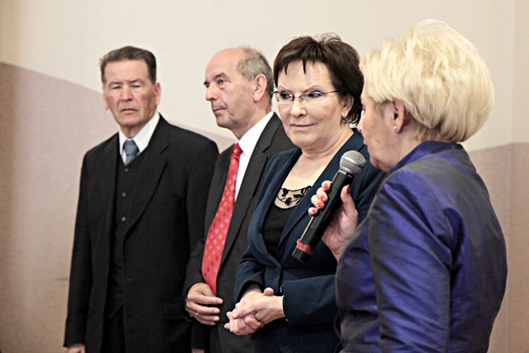 Marszałek Sejmu Ewa Kopacz w Mielcu spotkała się z seniorami