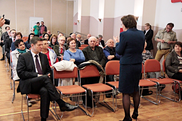 Marszałek Sejmu Ewa Kopacz w Mielcu spotkała się z seniorami