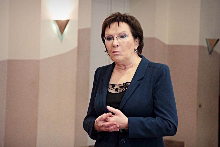 Marszałek Sejmu Ewa Kopacz w Mielcu spotkała się z seniorami