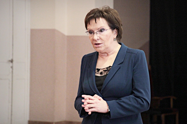 Marszałek Sejmu Ewa Kopacz w Mielcu spotkała się z seniorami
