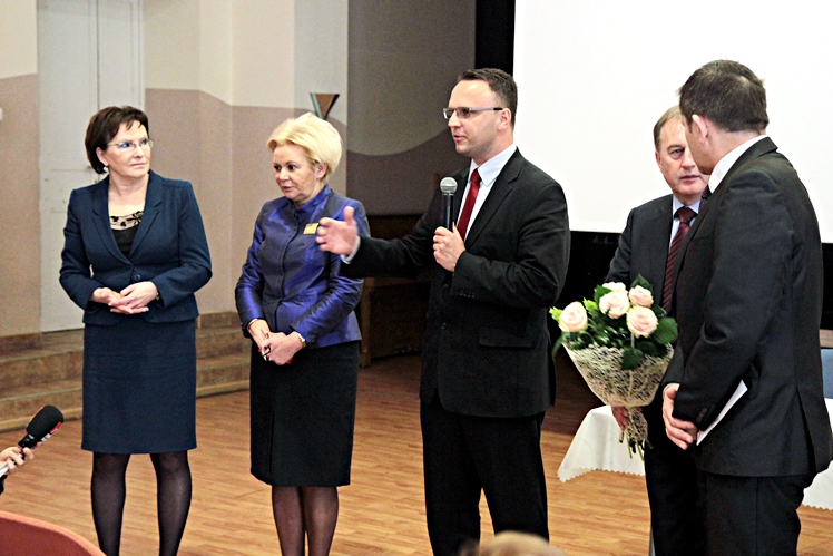Marszałek Sejmu Ewa Kopacz w Mielcu spotkała się z seniorami