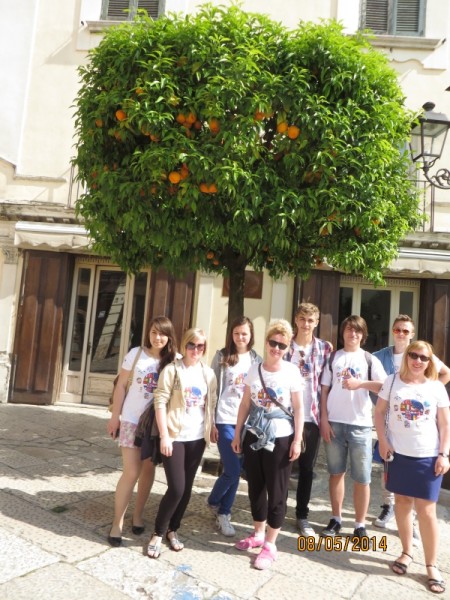 Uczniowie Zespołu Szkół Budowlanych we Włoszech: ?Spirit of Hope?