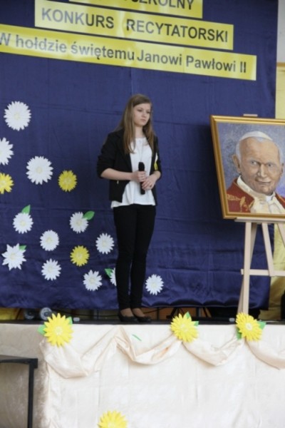 IV edycja Konkursu Papieskiego w Gimnazjum w Czerminie