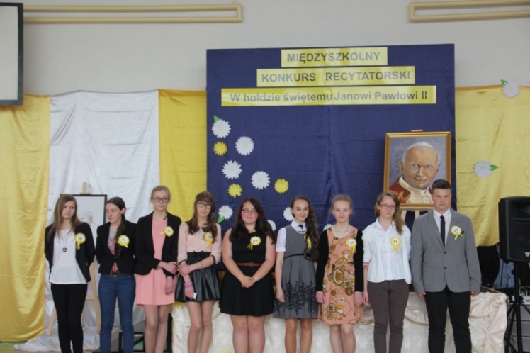 IV edycja Konkursu Papieskiego w Gimnazjum w Czerminie