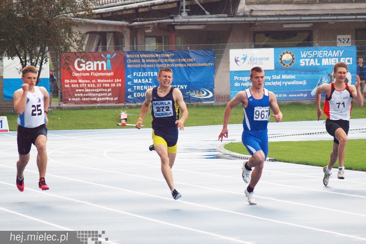 Podkarpacka Olimpiada Młodzieży i mityng LA odbyły się na mieleckim stadionie