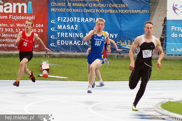 Podkarpacka Olimpiada Młodzieży i mityng LA odbyły się na mieleckim stadionie