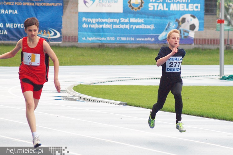 Podkarpacka Olimpiada Młodzieży i mityng LA odbyły się na mieleckim stadionie