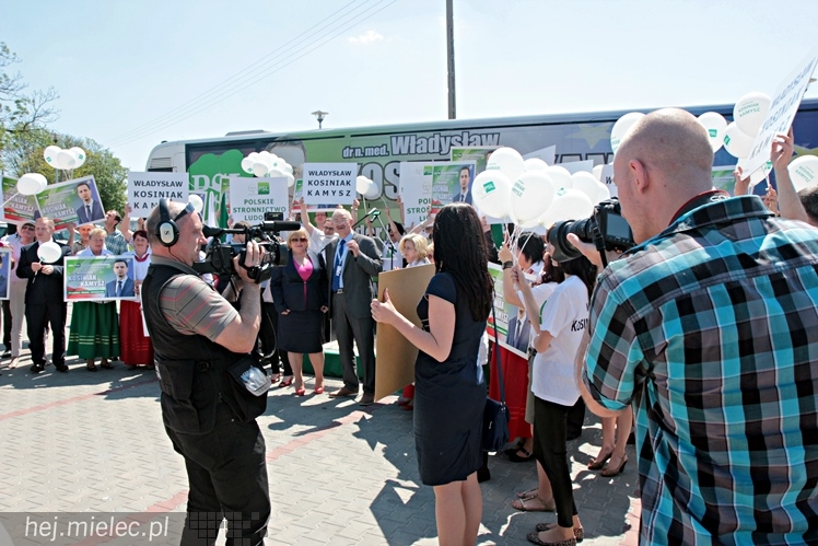 Przedwyborczy wiec PSL w Mielcu. Kosiniak-Kamysz podsumował kampanię