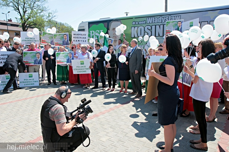 Przedwyborczy wiec PSL w Mielcu. Kosiniak-Kamysz podsumował kampanię