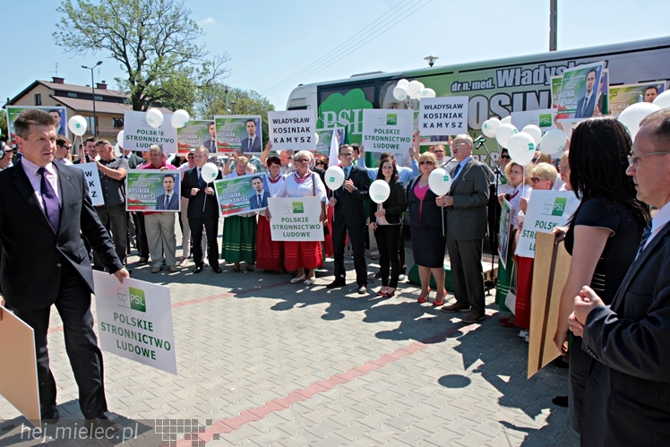 Przedwyborczy wiec PSL w Mielcu. Kosiniak-Kamysz podsumował kampanię