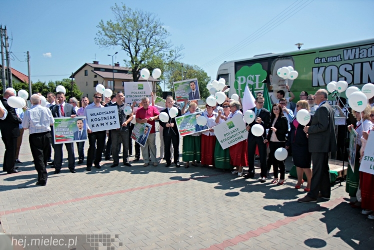 Przedwyborczy wiec PSL w Mielcu. Kosiniak-Kamysz podsumował kampanię