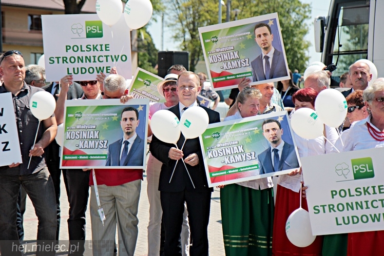 Przedwyborczy wiec PSL w Mielcu. Kosiniak-Kamysz podsumował kampanię