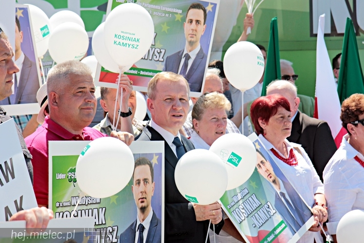 Przedwyborczy wiec PSL w Mielcu. Kosiniak-Kamysz podsumował kampanię