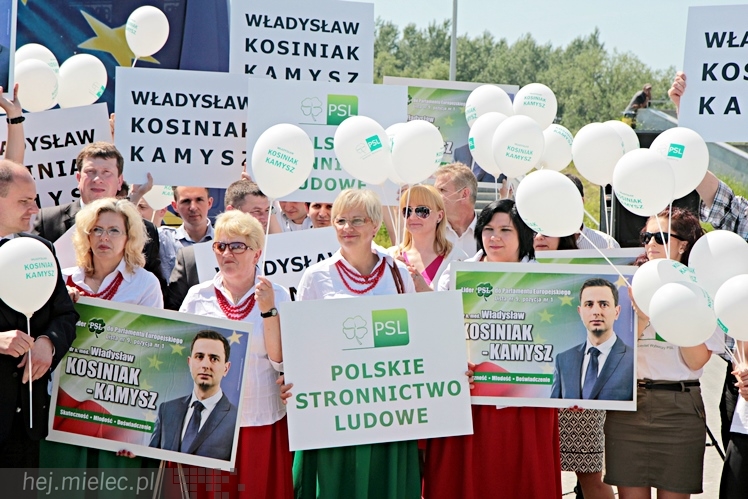 Przedwyborczy wiec PSL w Mielcu. Kosiniak-Kamysz podsumował kampanię