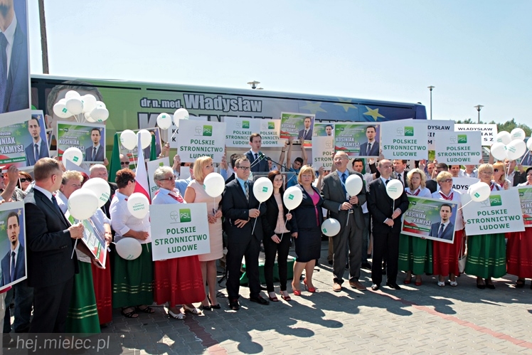 Przedwyborczy wiec PSL w Mielcu. Kosiniak-Kamysz podsumował kampanię
