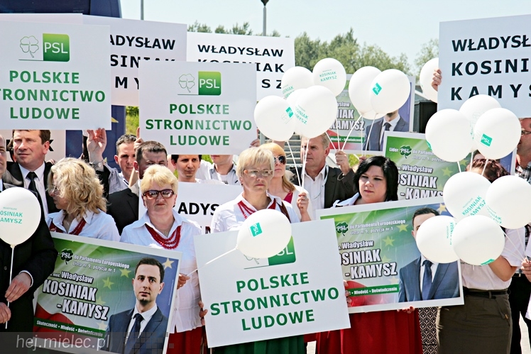 Przedwyborczy wiec PSL w Mielcu. Kosiniak-Kamysz podsumował kampanię