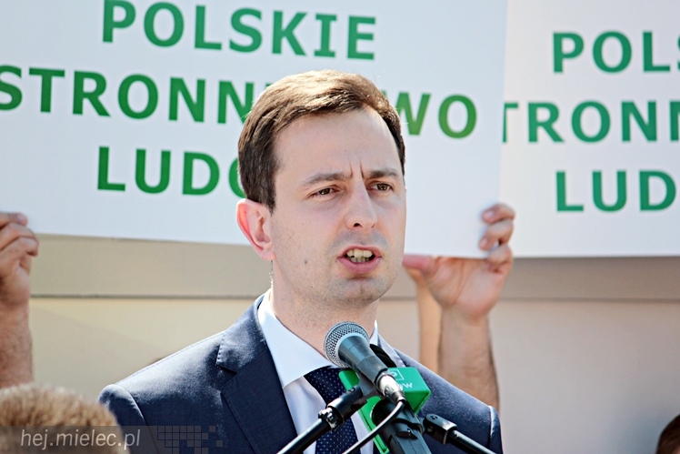 Przedwyborczy wiec PSL w Mielcu. Kosiniak-Kamysz podsumował kampanię