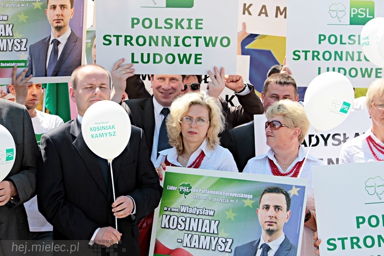 Przedwyborczy wiec PSL w Mielcu. Kosiniak-Kamysz podsumował kampanię