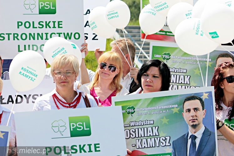 Przedwyborczy wiec PSL w Mielcu. Kosiniak-Kamysz podsumował kampanię