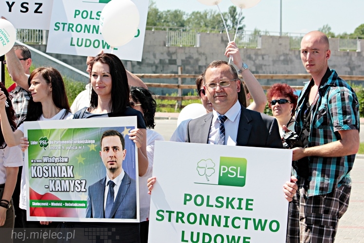 Przedwyborczy wiec PSL w Mielcu. Kosiniak-Kamysz podsumował kampanię