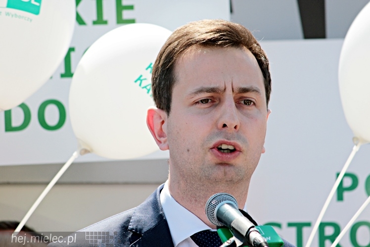 Przedwyborczy wiec PSL w Mielcu. Kosiniak-Kamysz podsumował kampanię