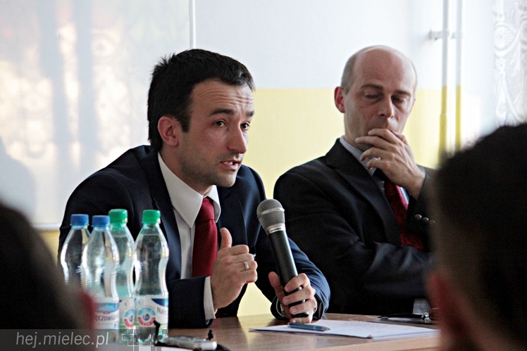 Debata przedwyborcza czwórki kandydatów do PE