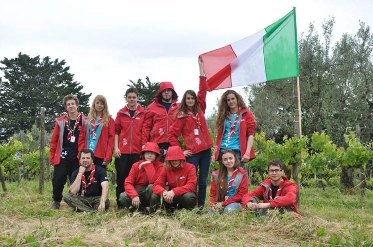 Mieleccy harcerze na uroczystościach 70. rocznicy bitwy o Monte Cassino