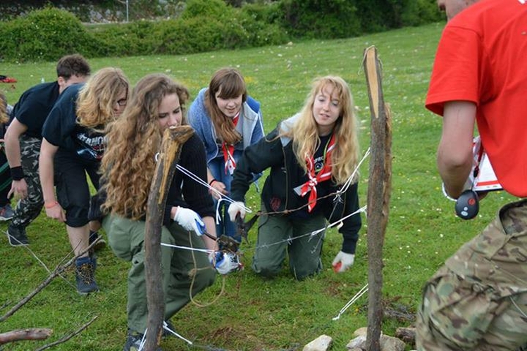 Mieleccy harcerze na uroczystościach 70. rocznicy bitwy o Monte Cassino