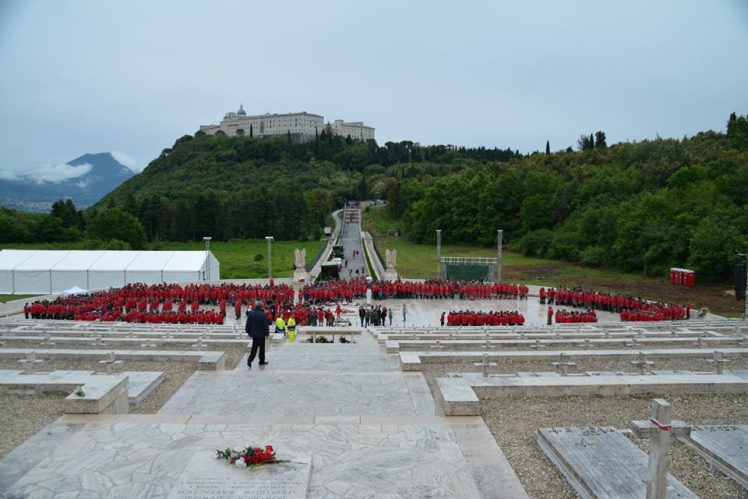 Mieleccy harcerze na uroczystościach 70. rocznicy bitwy o Monte Cassino